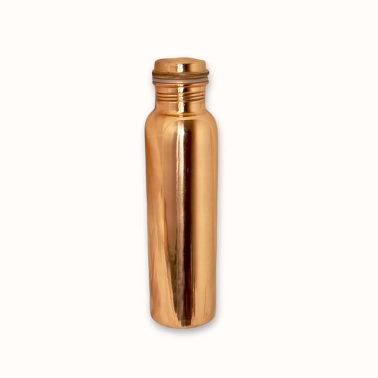 Sip-N-Glow Copper Water Bottle - 100% Copper - Find Your Balance with Sama